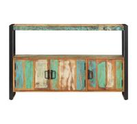 Berkfield Industrial Sideboard 120X30X75 Cm Solid Reclaimed Wood