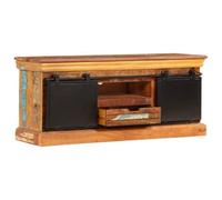 Berkfield Industrial Tv Cabinet 110X30X45 Cm Solid Reclaimed Wood