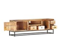 Berkfield Industrial Tv Cabinet 120X30X40 Cm Solid Reclaimed Wood