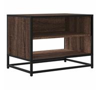 Berkfield Industrial Tv Cabinet Brown Oak 61X40X46 Cm Engineered Wood And Metal