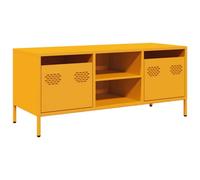 Berkfield Industrial Tv Cabinet Mustard Yellow 101.5X39X43.5 Cm Cold-Rolled Steel