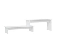 Berkfield Industrial Tv Cabinet White 180X30X43 Cm Engineered Wood