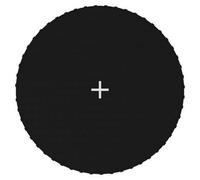 Berkfield Jumping Mat Fabric Black For 10 Feet/3.05 M Round Trampoline