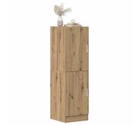 Berkfield Kitchen Cabinet Artisan Oak 38X41.5X131.5 Cm Engineered Wood