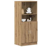 Berkfield Kitchen Cabinet Artisan Oak 57X41.5X131.5 Cm Engineered Wood