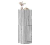 Berkfield Kitchen Cabinet Grey Sonoma 38X41.5X131.5 Cm Engineered Wood