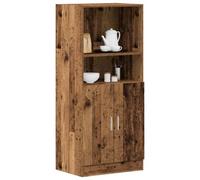 Berkfield Kitchen Cabinet Old Wood 57X41.5X131.5 Cm Engineered Wood