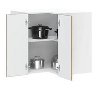 Berkfield Kitchen Wall Corner Cabinet Lucca Old Wood Engineered Wood
