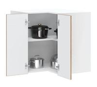 Berkfield Kitchen Wall Corner Cabinet "porto" Old Wood Engineered Wood