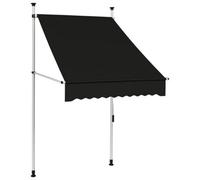 Berkfield Manual Retractable Awning 100 Cm Anthracite
