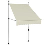 Berkfield Manual Retractable Awning 100 Cm Cream