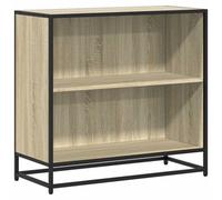 Berkfield Modern Book Cabinet Sonoma Oak 80.5X35X76 Cm Engineered Wood