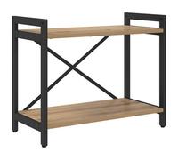 Berkfield Modern Bookcase Artisan Oak 60 X 30 X 48.5 Cm Engineered Wood