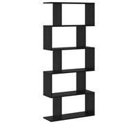 Berkfield Modern Bookcase Brown 70 X 24 X 161Cm Engineered Wood