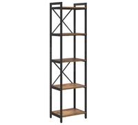 Berkfield Modern Bookcase Old Wood 40 X 30 X 153 Cm Engineered Wood