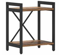 Berkfield Modern Bookcase Old Wood 40 X 30 X 48.5 Cm Engineered Wood