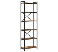 Berkfield Modern Bookcase Old Wood 60 X 30 X 188 Cm Engineered Wood