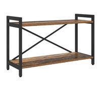Berkfield Modern Bookcase Old Wood 80 X 30 X 48.5 Cm Engineered Wood