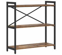 Berkfield Modern Bookcase Old Wood 80 X 30 X 83 Cm Engineered Wood