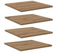 Berkfield Modern Bookshelf Boards, 4 Pcs, Artisan Oak, 40X40X1.5 Cm, Engineered Wood