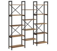 Berkfield Modern Bookshelf Old Wood 156 X 25 X 167.5 Cm Engineered Wood