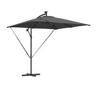 Berkfield Modern Cantilever Banana Parasol Anthracite 249 X 249 X 250 Cm
