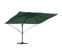 Berkfield Modern Cantilever Roma Parasol Green 352X251X260 Cm Aluminium