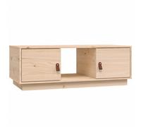 Berkfield Modern Coffee Table 100X50X35 Cm Solid Wood Pine