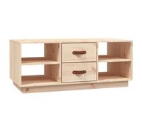Berkfield Modern Coffee Table 100X50X41 Cm Solid Wood Pine
