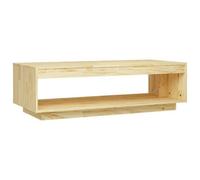 Berkfield Modern Coffee Table 110X50X33.5 Cm Solid Pinewood