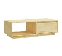 Berkfield Modern Coffee Table 110X50X33.5 Cm Solid Pinewood