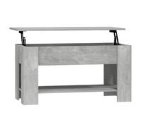 Berkfield Modern Coffee Table Concrete Grey 101X49X52 Cm Engineered Wood