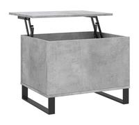 Berkfield Modern Coffee Table Concrete Grey 60X44.5X45 Cm Engineered Wood