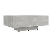 Berkfield Modern Coffee Table Concrete Grey 85X55X31 Cm Engineered Wood