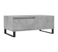 Berkfield Modern Coffee Table Concrete Grey 90X50X36.5 Cm Engineered Wood