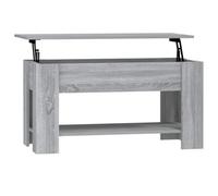 Berkfield Modern Coffee Table Grey Sonoma 101X49X52 Cm Engineered Wood