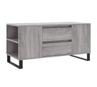 Berkfield Modern Coffee Table Grey Sonoma 102X44.5X50 Cm Engineered Wood