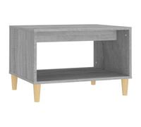 Berkfield Modern Coffee Table Grey Sonoma 60X50X40 Cm Engineered Wood