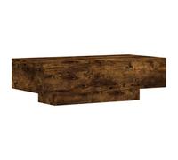 Berkfield Modern Coffee Table Smoked Oak 100X49.5X31 Cm Engineered Wood
