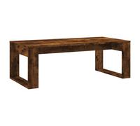 Berkfield Modern Coffee Table Smoked Oak 102X50X35 Cm Engineered Wood
