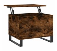 Berkfield Modern Coffee Table Smoked Oak 60X44.5X45 Cm Engineered Wood