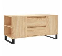 Berkfield Modern Coffee Table Sonoma Oak 102X44.5X50 Cm Engineered Wood