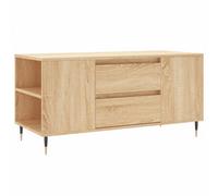 Berkfield Modern Coffee Table Sonoma Oak 102X44.5X50 Cm Engineered Wood