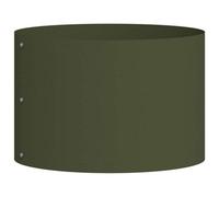 Berkfield Modern Garden Planter Olive Green 30 X 30 X 20 Cm Steel