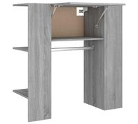 Berkfield Modern Hallway Cabinet Grey Sonoma 97.5X37X99 Cm Engineered Wood