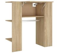 Berkfield Modern Hallway Cabinet Sonoma Oak 97.5X37X99 Cm Engineered Wood