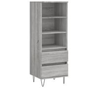 Berkfield Modern Highboard Grey Sonoma 40X36X110 Cm Engineered Wood