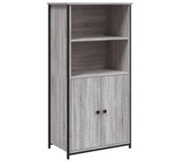 Berkfield Modern Highboard Grey Sonoma 62X36X121.5 Cm Engineered Wood