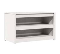 Berkfield Modern Kitchen Cabinet White Pinewood Pinewood Medium Shelving