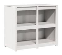 Berkfield Modern Outdoor Kitchen Cabinet White 106X55X92 Cm Solid Wood Pine